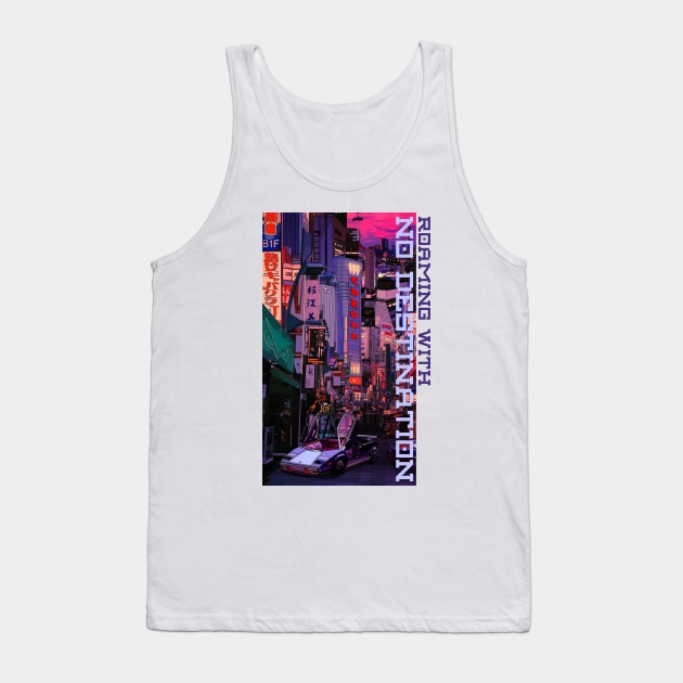 Roaming with No Destination Tank Top by adcastaway